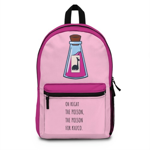Disney Kuzco Poison Backpack, Disney Backpack