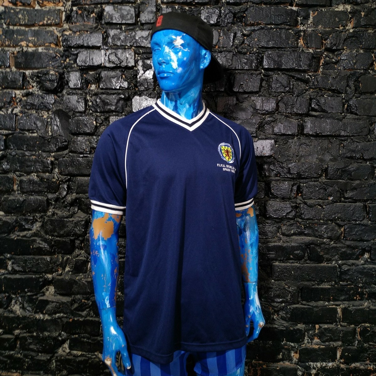 Scotland Remake Home football shirt 1982 - 1985 Score Draw Mens