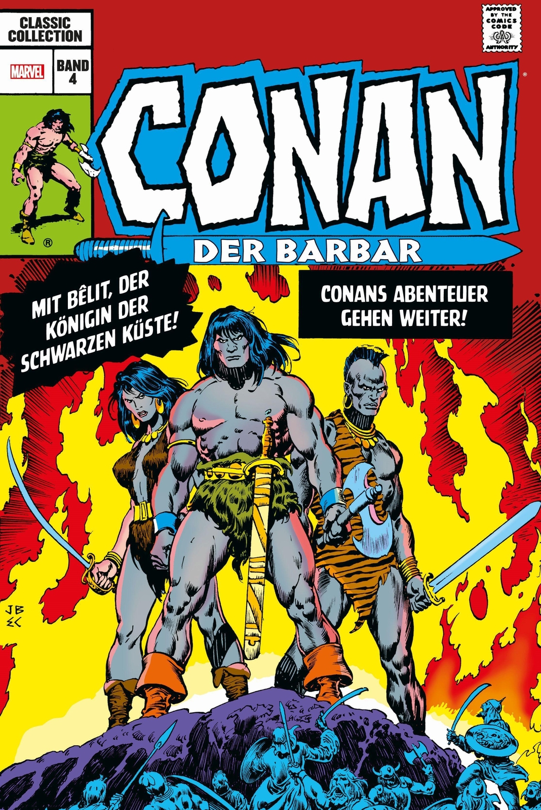 Thumbnail - Conan Der Barbar: Classic Collection | Bd. 4 | Roy Thomas (u. A.) |