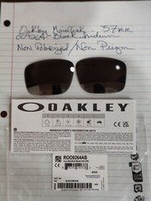 Black Oakley IRIDIUM Replacement Lenses Mainlink 57 Mm Non-polarized Non-Prizm