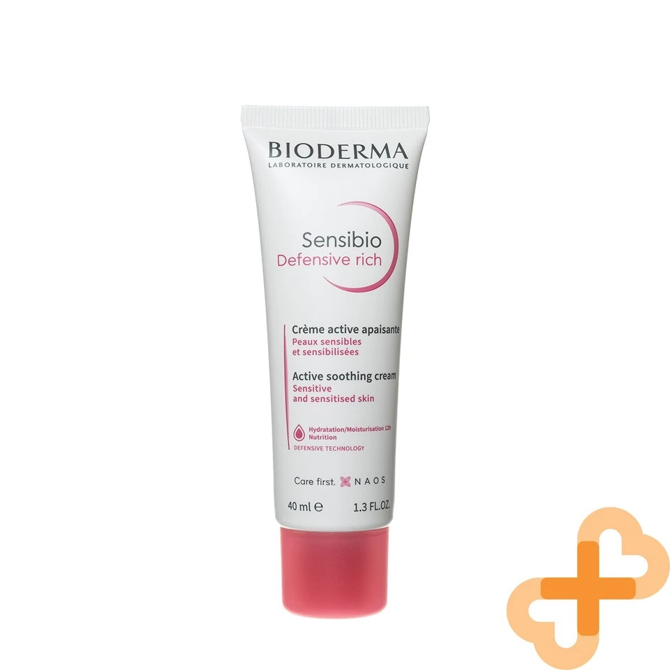 BIODERMA Sensibio Abwehr Reich Lindernd Creme Sensitiv Sehr Trockene Haut 40ml - Bild 2 von 4