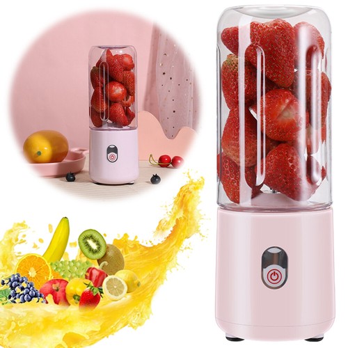 500ml Portable Blender USB Powered Smoothie Maker 120W Fruit Shakes Juicer Mixer - Picture 15 of 18