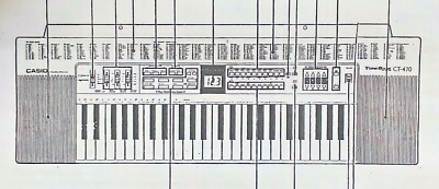 Casio CT-470 Tone Bank Electronic Keyboard Owner's Manual