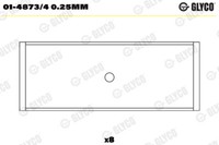 Glyco Pleuellager FüR VW Polo 6R 6C 1.2 TSI 6R1 6C1 Golf VI 5K1 5M1 521