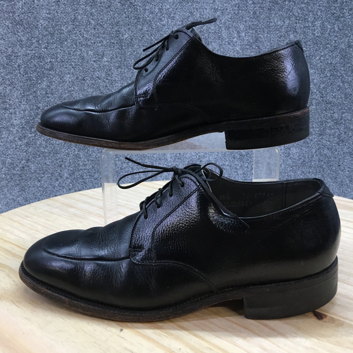 靴 50s ROBLEE Black Straight Tip shoe 50s ROBLEE Black Straight Tip shoe