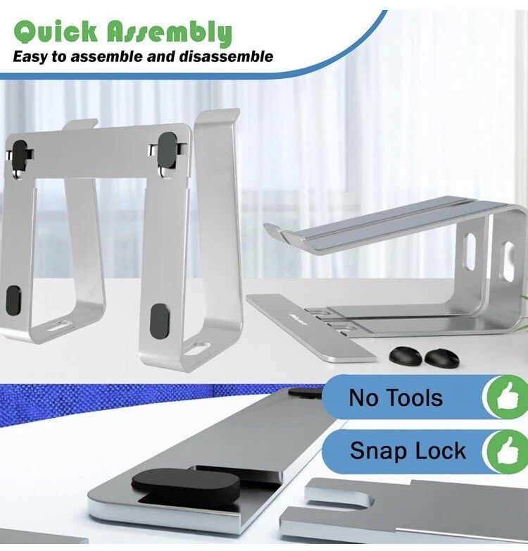 Laptop Stand for Desk, Computer Stand for Laptop, Laptop Riser - Apple Macbook  - Image 4 of 4