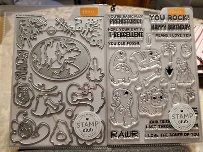 Tonic Studios Stamp and Die Stamp Club  Rawr-some