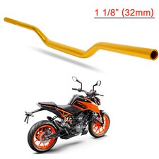 Gold 1-1/8" 28mm Fat Handlebar Low Rise Tracker Bar For Pit Dirt Bike Enduro ATV