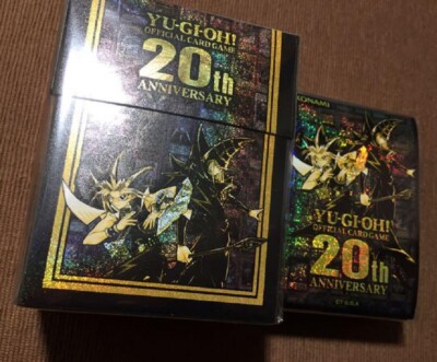 Yu-Gi-Oh 20th Anniversary Set Card Protector & Deck Case Japan NEW Sleeve