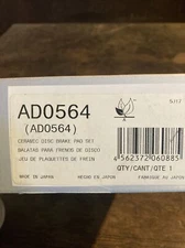 NOS Rr Disc Brake Pads ADVICS AD0564