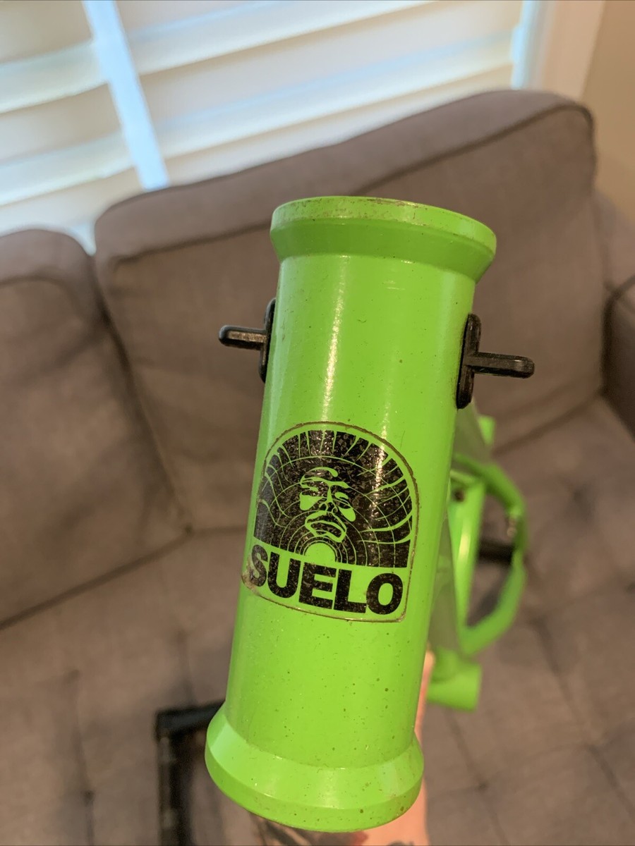RARE Suelo V2 BMX Frame Lime Green With Crank And Sprocket