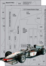McLaren Mercedes MP4/13 CFT Set SKU 7116