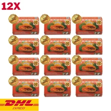 12x Asantee Papaya Honey Soap Bar Q10 Brightening Moisturizing Skin Natural 125g
