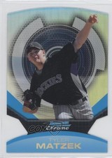 2011 Bowman Chrome Futures Refractor Tyler Matzek #13 0f8