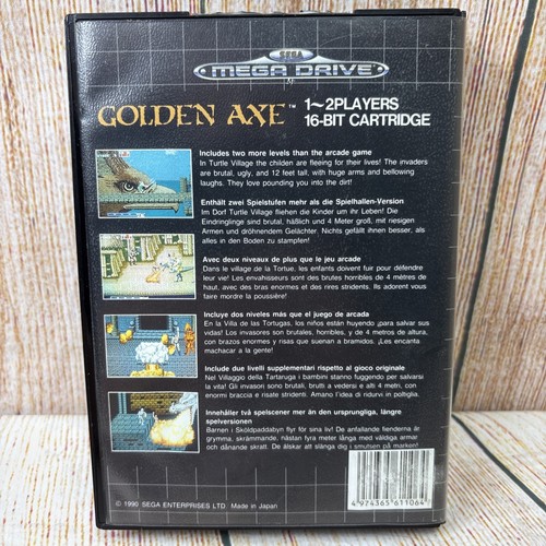 Golden Axe Sega Mega Drive Complete With Manual (PAL) - Picture 3 of 9