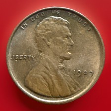 Uncirculated Brown 1909 Philadelphia Mint Copper Lincoln Wheat Cent 227