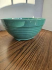 Vintage Bauer Pottery Ring Ware 11.5" x 5.5" Jade Green Punch Bowl/ Mixing bowl