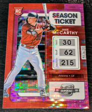 Jake McCarthy AZ Diamondbacks OPTIC 2022 Panini Contenders PINK PULSAR Rookie RC