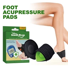 Foot Acupressure Pads Relieve Heel Pain Massage Care Resin Material 1 Pair