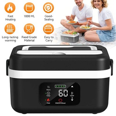 16000mAh Elektrische Lunchbox Lunch Box Erwachsene 1L Heatsbox Wiederaufladbar