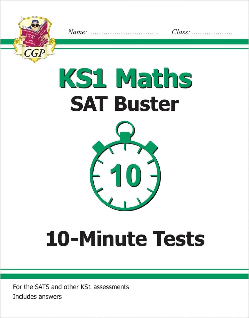 Ks1 Maths Sat Buster: 10-Minute Tests Cgp Books - Image 3
