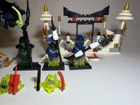 COMPLETE LEGO NINJAGO Attack of the Morro Dragon (70736) (Possessed Lloyd) 