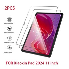 2PCS For Lenovo Xiaoxin Pad 2024 11" Tempered Glass Film Cover Screen Protector