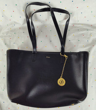 Borsa a tracolla DKNY nera 100% pelle di mucca 02158 ST46