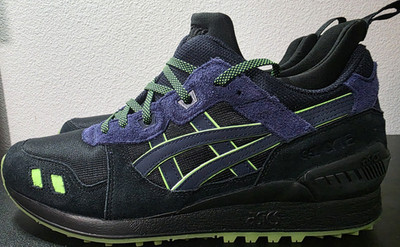ASICS GEL-LYTE MT Black/Peacoat Mid Top Mesh Lace-Up Sneaker Men H7XUK-9058