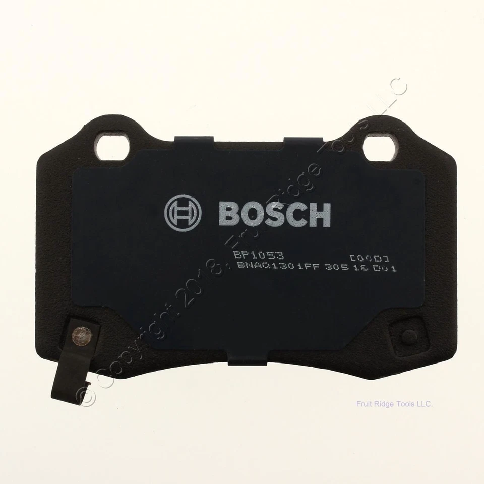 Bosch QuietCast Premium Organic Disc Brake Pad Set BP1053 for 10-15 Camaro -REAR - Image 2 of 4