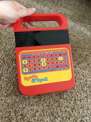 Vintage Speak & N Spell Kahootz #09624 Electronic Learning Game CLEAN WORKING