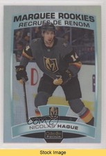 2019-20 O-Pee-Chee Platinum Marquee Rookies Rainbow Nicolas Hague #192 READ 10v6