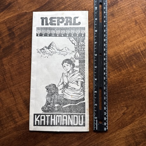 Nepal Kathmandu Travel Brochure  1975