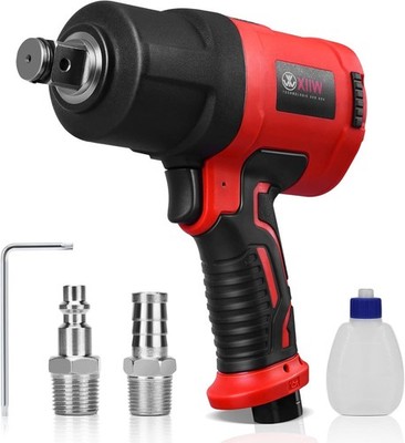 XIIW 34 Inch Air Impact Wrench, Max Nut-busting Torque 1950 ft-lbs, Heavy Duty