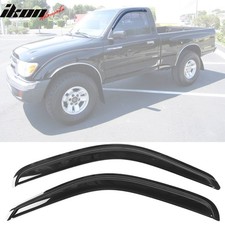 Fits 95-04 Toyota Tacoma Standard Cab Acrylic 2pcs Window Visors Vent Rain Guard Fits 95-04 Toyota Tacoma Standard Cab Acrylic 2pcs Window Visors Vent Rain Guard
