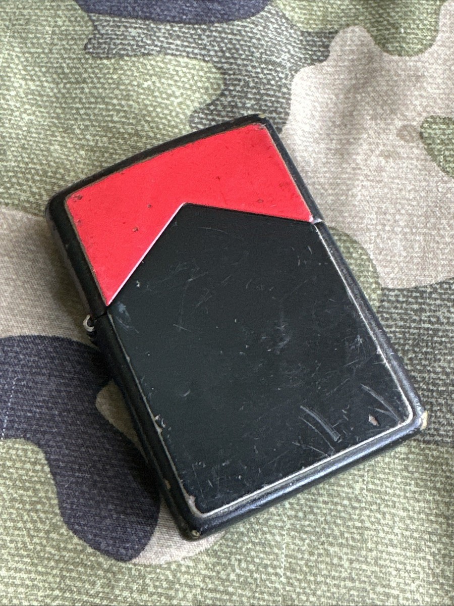 Vintage Zippo Lighter - Marlboro Red Roof - Black Matte | eBay