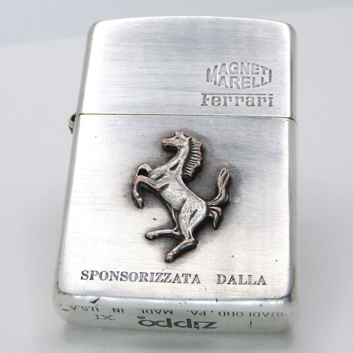 Zippo ライター　Ferrari / Magneti Mar Ferrari Magneti Marelli Prancing Horse Metal Zippo Oil Lighter