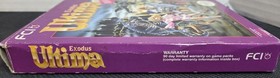 Ultima Exodus (Nintendo NES) w/Manual, Box