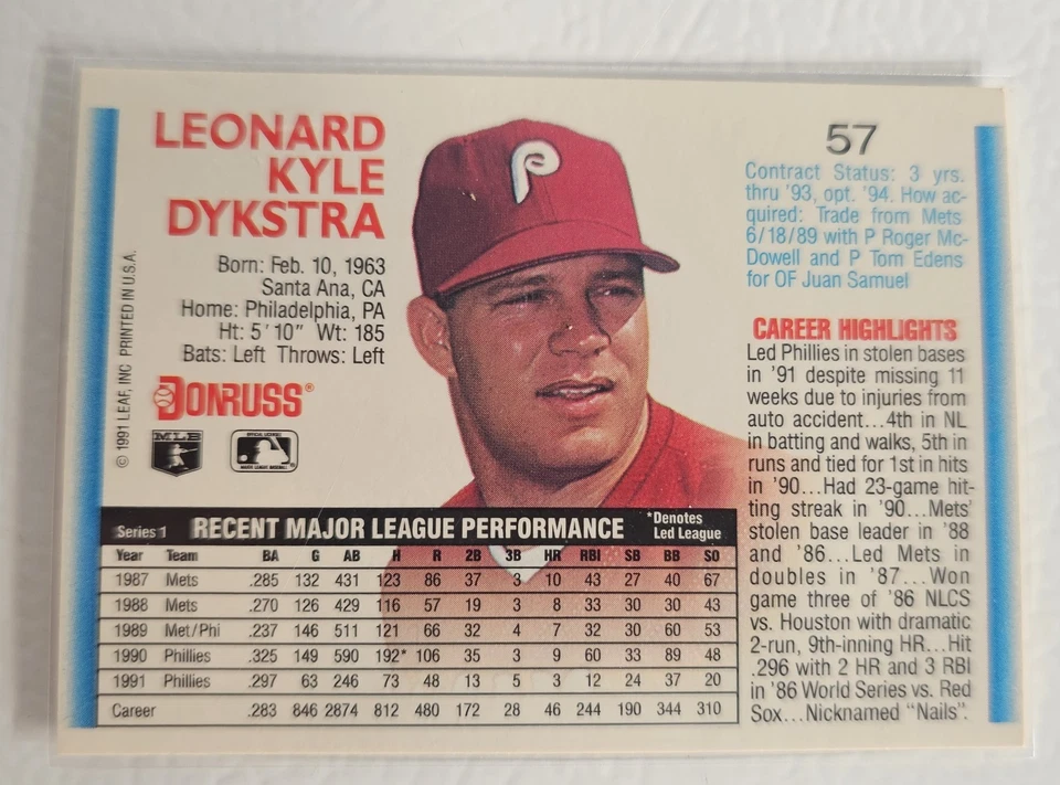 Lote de 15 tarjetas de béisbol Donruss 1992 usadas  Foto 2 de 4