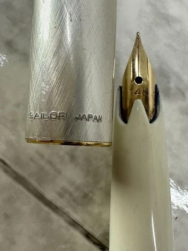 Sailor 40 million year pen 14K ペン first engraved