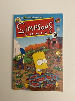 Simpsons Comics #50 Special Anniversary Issue 80 Pages, Bongo Comics 2000