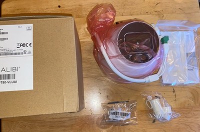 #2 Alibi IP Network Eyeball Camera ALI-PT80-VLUAI Never Used Open Box