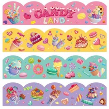 65 Feet Dessert Bulletin Board Border, Classroom, Teacher, School, Decor