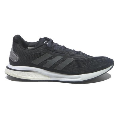 Adidas Herren Schnürschuhe Sneaker schwarz Synthetik UK 8,5 bequeme Laufschuhe