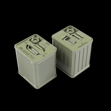 1/35 Scale Military Ammo Storage Crates Set Resin Accessory Boxes (Pair)