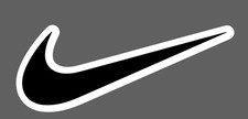 Swoosh Vinyl Decal Car Truck Suv Laptop Swoosh Two-tone Decal Swoosh Vinyl Decal Car Truck Suv Laptop Swoosh Two-tone Decal