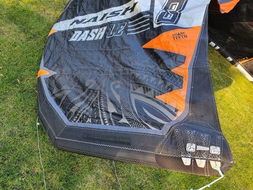 Kite Naish Dash Limited Edition 8 m S25 Scull + Bag top w. neu Big Air Freestyle - Bild 11 von 16