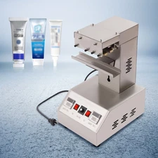 110V Adjustable Tube Sealing Machine Fits Composite Plastic Cosmetic Tube Sealer