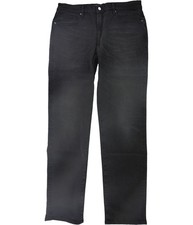 DSTLD Mens Solid Regular Straight Leg Jeans