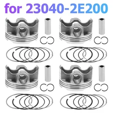 Oversize +0.50MM Piston Ring & Pistons Set / Bearing Shell For Hyundai Kia 2.0L